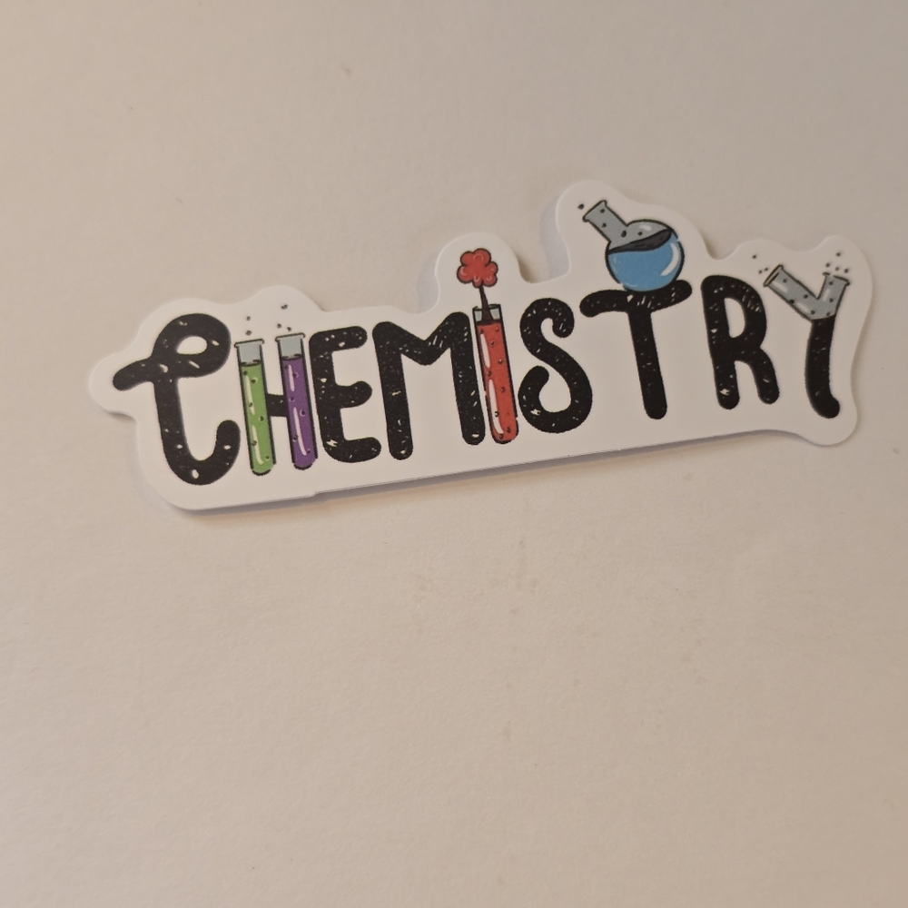 10/$10 Colorful Chemistry Sticker
